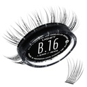 Lashify Bold 16mm Gossamer Eyelash Extensions Refill, Black, DIY False Lashes for Natural Look