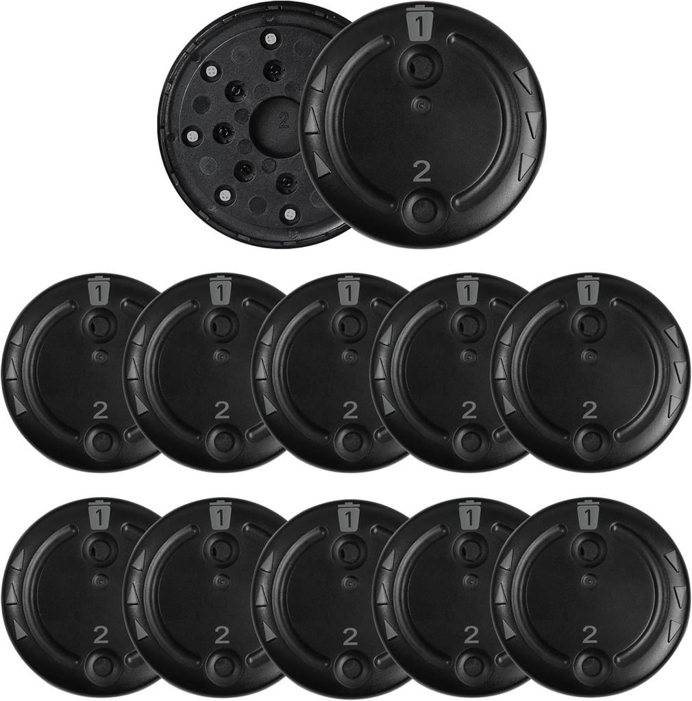 10 팩 (80 PC) Unitron 왁스 가드 Cerushield 디스크 v2.0 098-0445 for phonak, 보청기 액세서리 왁스 필터, Phonak 보청기 필터 왁스 가드