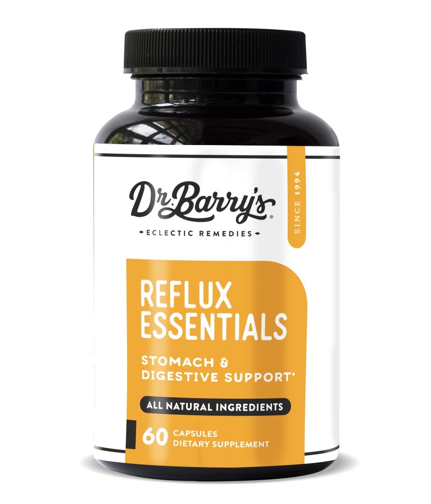 Barry의 Reflux Essentials 박사 - 소화 및 Stomach 건강, 60 캡슐에 대한 자연 지원 - 30 일 공급 (1)