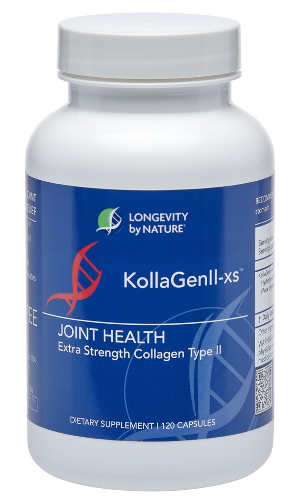 Nature KollaGen II-xs의 장수 - Glucosamine과 Chondroitin, 120 캡슐 규정식 보충교재와 Collagen