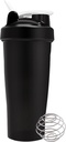 체육관을위한 단백질 셰이커 병 - 사전 운동 단백질 음료 셰이커 컵 20 Fl oz, Dishwasher 안전, BPA 및 Phthalate 무료 셰이커 병 믹서, 단백질 쉐이크 용 체육관 쉐이커 - 검정 또는 흰색 (리돔 색상)