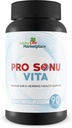 Pro Sonu Vita - Natural Ear Support Supplement - 비타민, 미네랄, 산화 방지제, & 초본 추출물로 향상된 감사 기능 및 보청기 Inner Ear & Middle Ear Health