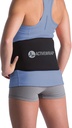 ActiveWrap - Back Ice Pack for Back Pain, Swelling, Sprain, Spasm, Stiffness 및 More, 압축 스트랩, 핫 및 콜드 치료, 소형 / 마그네슘 사용