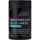 스포츠 리서치® 마그네슘 글리세라이드 - 재완성 수면 및 효소 공정 지원 - 160 mg 킬레이트 마그네슘 - 액체 Softgel - 60 카운트