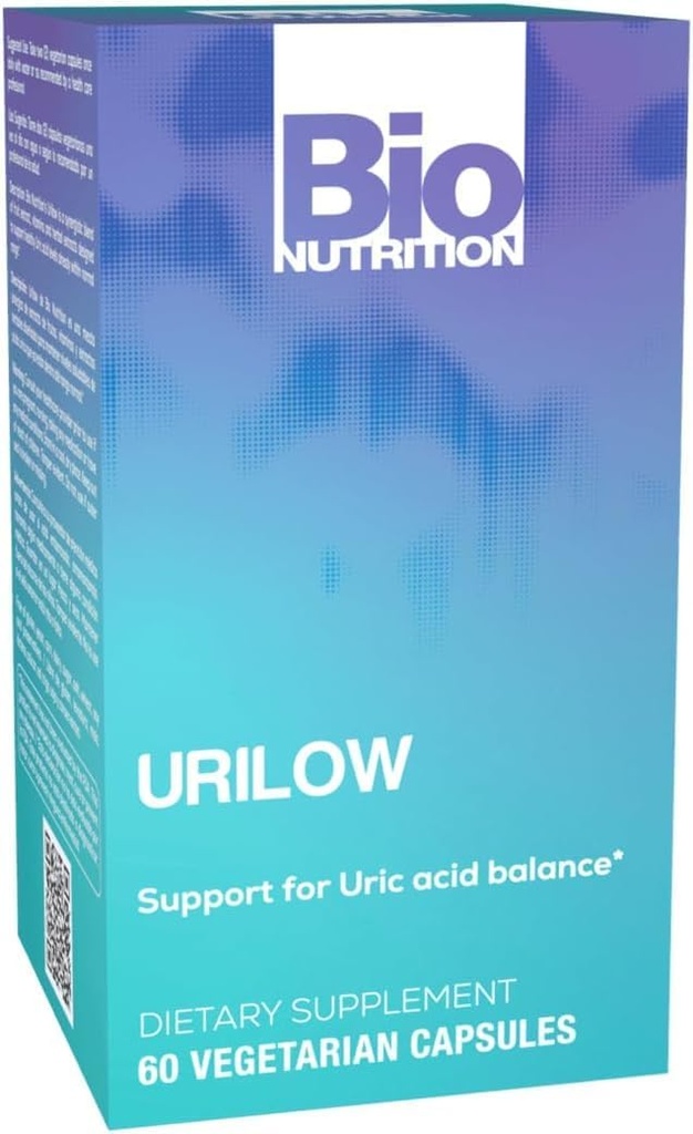 Bio Nutrition Uri Low Gout Out - 60 채식 캡슐 (포장 3)