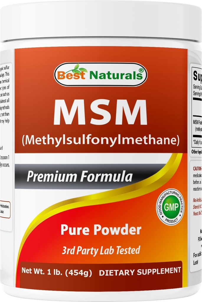 제일 자연적인 100% 순수한 MSM 분말, 1Lb