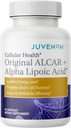 Juvenon Cellular Health | 심장, Acetyl L-Carnitine 및 Biotin를 가진 뇌 보충교재 - 지원 NAD+ 기능, 에너지 생산, 계류, Revitalized 대사, 정신 초점 & 명확성 (90의 캡슐)