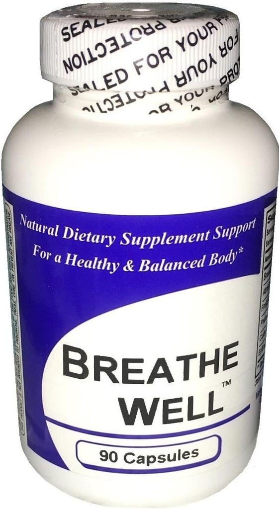 Breathe Well (100 캡슐) - 농축 허브 혼합 - 다이어트 보충