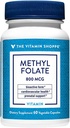 여성 건강을위한 비타민 Shoppe Methylfolate - Prenatal Support & Baby Development - 800 MCG (60 야채 캡슐)