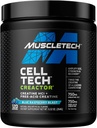 Creatine Powder | MuscleTech Cell-Tech Creactor | Creatine HCl Formula | 남성용 근육 빌더 | Creatine HCl + Free-Acid Creatine | 크레아틴 보충제 | 블루 라즈베리 블라스트, 120 서빙