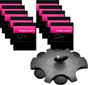 (60 PC) Minifit Prowax 왁스 가드 필터 Oticon Hearing Aids, Oticon Minifit 보청기 교체 부품 공급 세척 키트 액세서리 (10 팩)