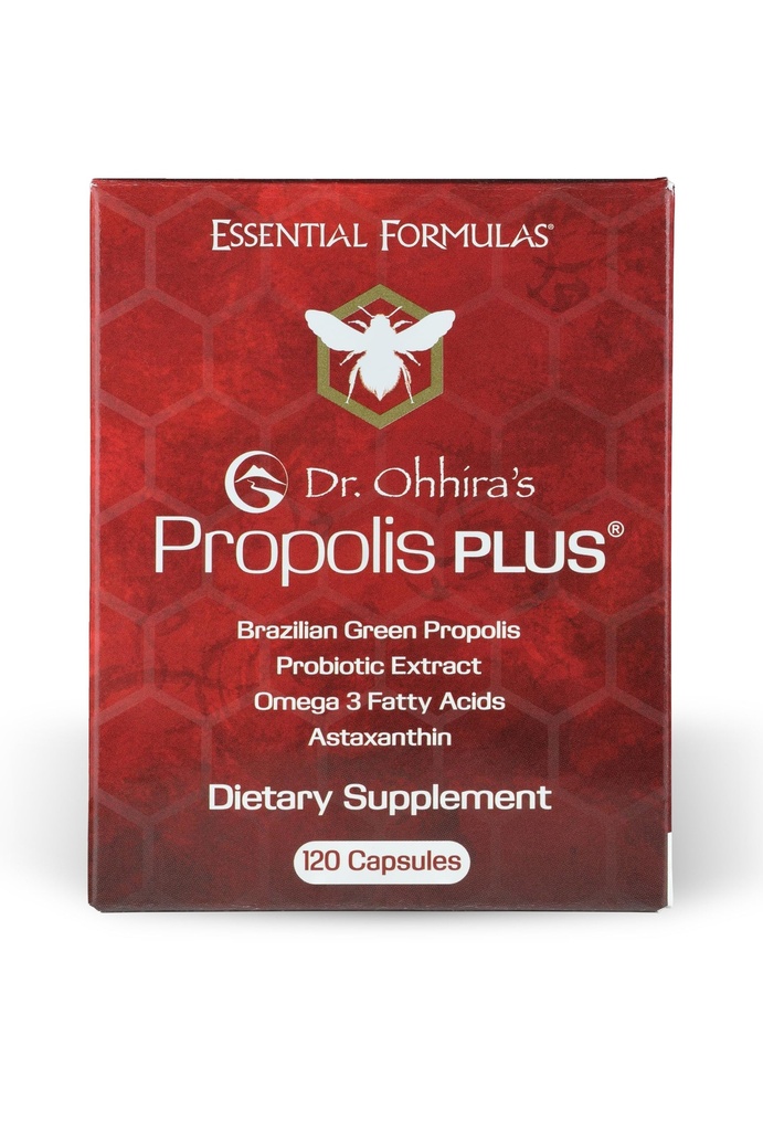 Ohhira의 Propolis 플러스 브라질 그린 프로 폴리스, 120 캡슐
