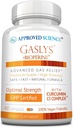 공인 과학® GaslysTM - Soothe Digestive Tract, Alleviates Gas and Stomach Cramps - Artichoke Powder, Ginger, Fennel Seed - 60 Count - 1 팩