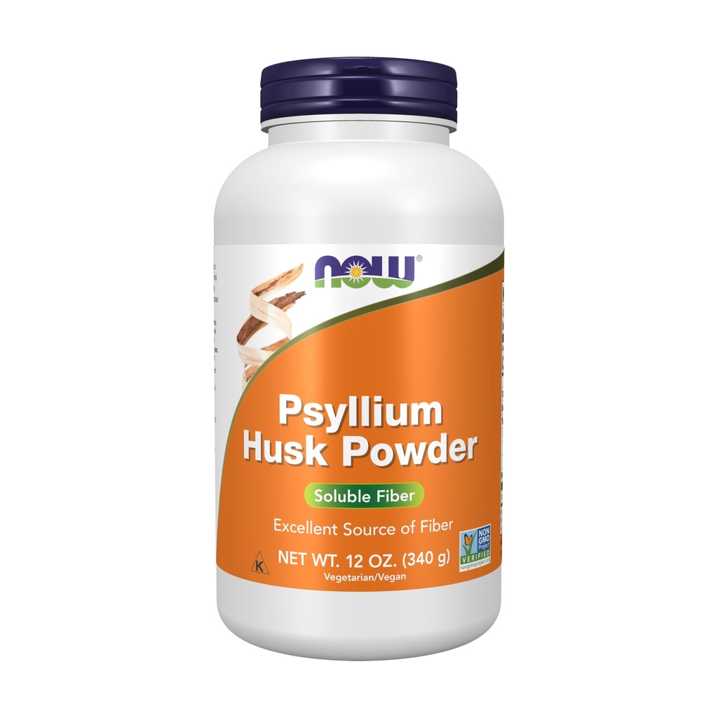 지금 식품 보충제, 심황 Husk 분말, 비 GMO 프로젝트 검증, 수용성 섬유, 12-Ounce