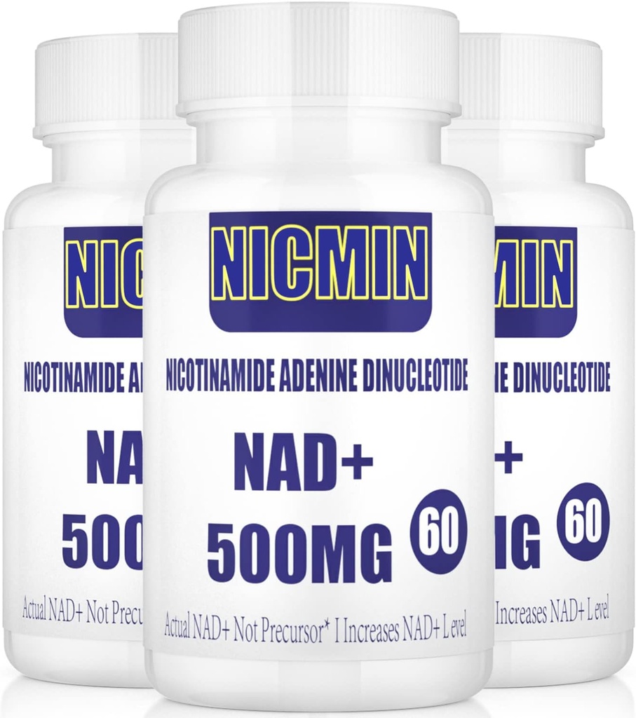 TMG 300mg를 가진 Liposomal NAD+ 500mg, 실제적인 NAD+ 보충교재 (Precursor 없음) NMN, 세포 에너지, 건강한 노후화 및 근육 수선 180 캡슐을 위한 Nicotinamide Riboside 대안 보다는 능률 더 많은 것