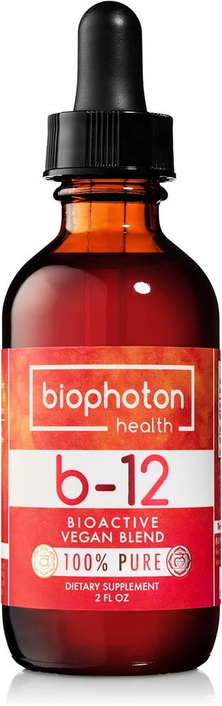 Liposomal 비타민 B12 액체 보충 - 생물 활성 메틸 혼합 - Vegan & 비 GMO - 유기 글리세린 & 설탕 무료 (2 Fl Oz)