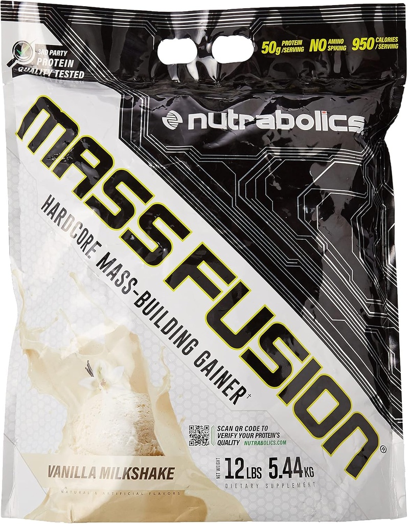 Nutrabolics 질량 융기 (Vanilla Shake, 12 Ib (29 서빙)