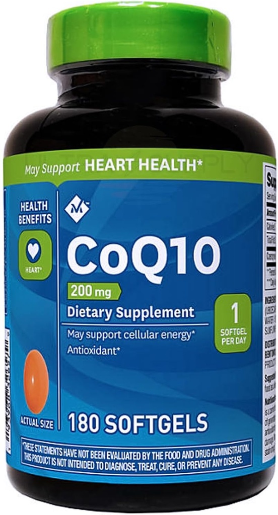 회원 마크 CoQ10 200 mg. (180 조사.)