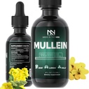 Lungs 용 Mullein Drops - Lung Cleanse & Detox - Lungs 용 Mullein 잎 추출물 - 흡연자를 위한 Lung Detox - 기관지 및 면역 지원 - Mullein Leaf Drops 4 Fl Oz