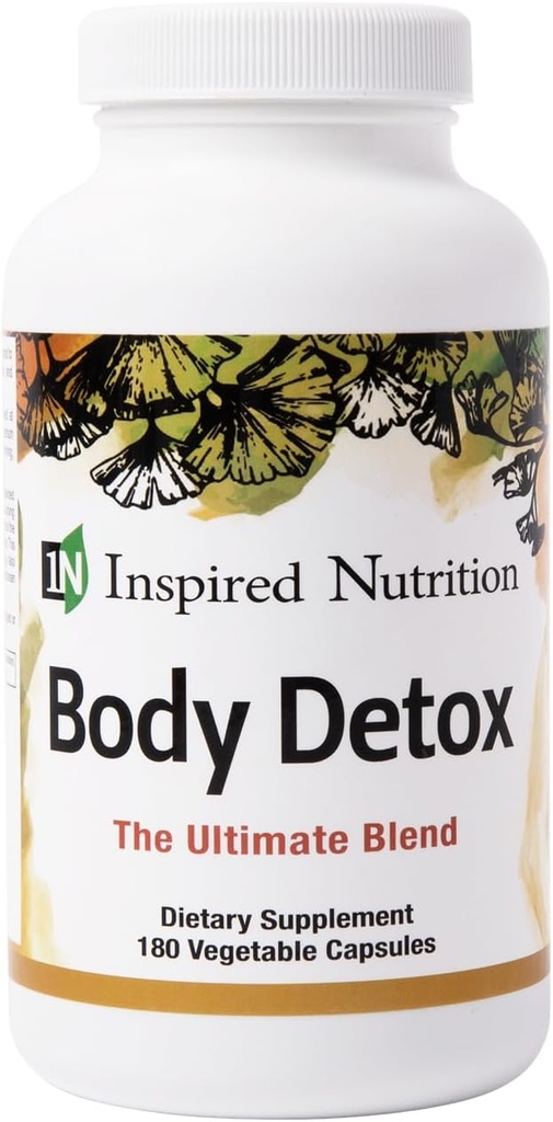 Body Detox - Detox 및 Liver 지원 - 180 캡슐