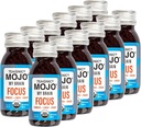 사이트맵 내 두뇌 Mojo : Focus Wellness Shot - Ginkgo Biloba, Ginger, Turmeric와 USDA 인증 Vegan 공식 - 12 병 x 2 Fl Oz 각각 - 글루텐 프리, 비 GMO