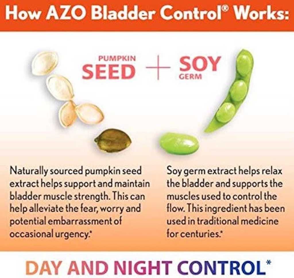 AZO Cranberry Urinary Tract 건강 규정식 보충교재 (100 조사) + Go-Less 매일 보충교재 (72 조사)를 가진 방광 통제