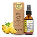 유기 익지않는 Bromelain 안개 액체 파인애플 추출물 - 강화된 Potency 500mg, 아이 & 성인을 위해 - 소화 건강, 염증 응답 및 치유를 위해 - 비 GMO - 60ml 120 일 공급