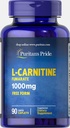 Puritan의 Pride L 카르니틴 Fumarate 1000 mg-90 모자