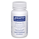 Pure Encapsulations Vitamin D3 250 mcg (10,000 IU) - Bone, Joint, Breast, Heart, Colon & Immune Health를 지원하는 보충 - 프리미엄 비타민 D - 60 캡슐