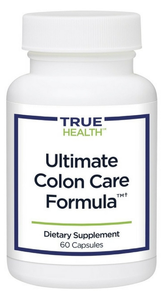 Ultimate Colon Care Formula | 소화 지원, 부드러움 발판, 가스 감소 & Bloating (60 캡슐)