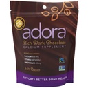 Adora 칼슘 보충교재, Fairtrade 어두운 초콜렛, 단 하나 팩 - 30 ct