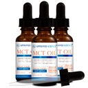 공인 과학 ® MCT 오일 - 순수 중형 체인 트리글리세라이드 (MCT) 오일은 Caprylic Acid (C8) 및 Capric Acid (C10) - Vegan, 60 ml - 3 팩