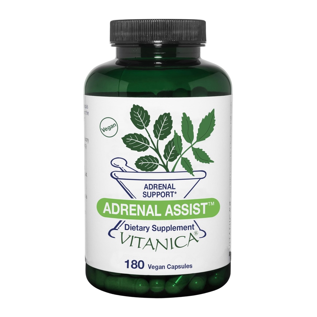 Vitanica Adrenal Assist, Adrenal 지원, 채식주의자, 180 조사