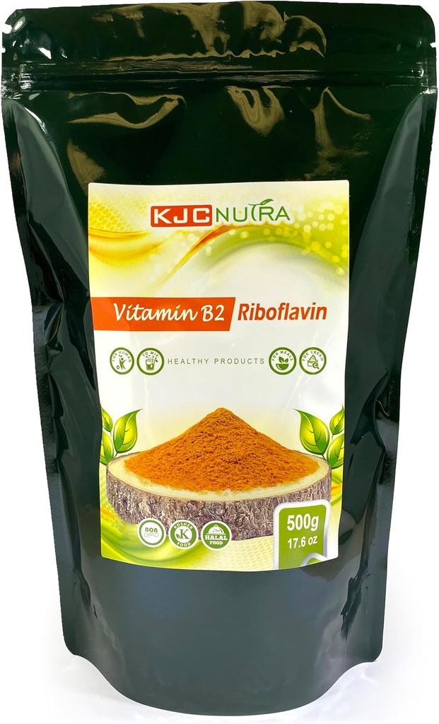 비타민 B2 분말 500 g (17.6 온스) RIBOFLAVIN