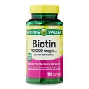 IKJ Biotin Hair/Skin/Nails 건강 규정식 보충교재 Softgels, 10,000 mcg, 120 조사