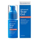 NUVADERMIS 실리콘 스카프 젤 - 1.7 Fl Oz, 투명한 젤 - 외과 흉터를위한 Retinol & 비타민 E 공식 - C-Section, Tummy Tuck & Keloid Care