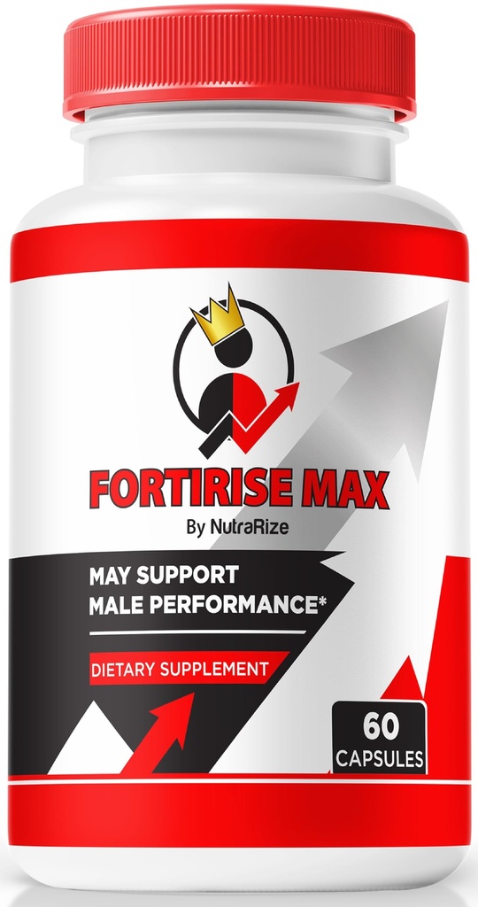 Fortirise Max, 남성용 공식 Fortirise Max - 지원 체력과 에너지 레벨, 모든 자연 공식 지원 성능 및 전반적인 건강, Fortirise Max Pills Review (60 캡슐)