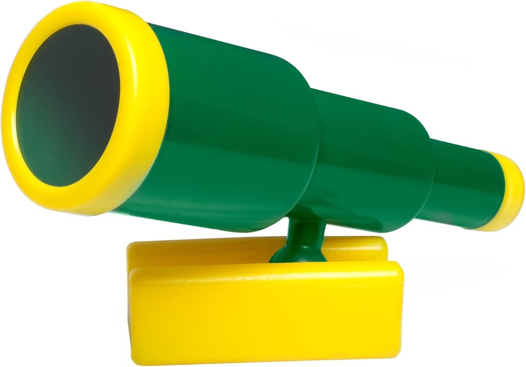 Barcaloo Kids Playset Telescope - 아이를 위한 옥외 뒤뜰 운동장 부속품, Swingset, Jungle Gym, Treehouse 및 Playset 부속품을 위한 해적 망원경