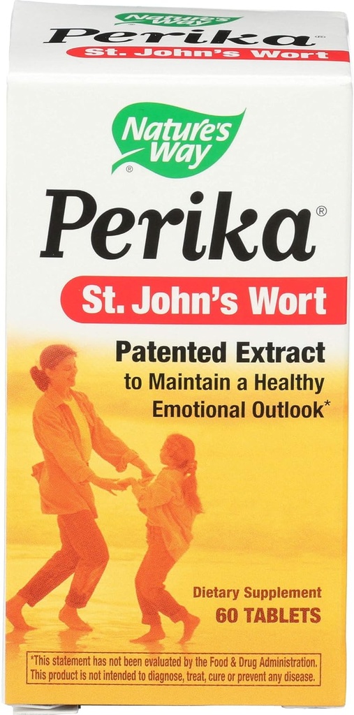 자연의 방법 Perika St. John 's Wort, 60 정제, 2 팩