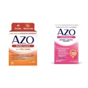 AZO Bladder Control with Go-Less Daily Supplement | 는 Occasional Urgency & Dual Protection | Urinary + Vaginal Support*| Prebiotic Plus 임상 입증 여성 프로바이오틱스