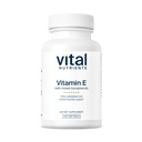Vital Nutrients Vitamin E with 혼합 Tocopherols | 강력한 항산화 비타민 E 보충제 심장 혈관 건강 지원 * | 글루텐과 낙농 무료 | Non-GMO | 100 Softgels