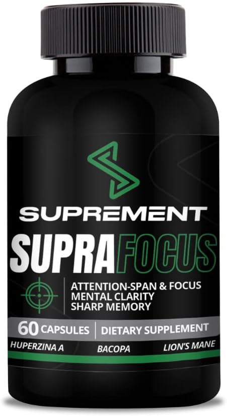Nootropics 두뇌 지원 보충교재. 남자 & 여자를 위한 60 조사. Lions Mane, Bacopa Monnieri, L Tyrosine과 메모리 및 초점을위한 두뇌 보충 교재. 초점 보충교재와 기억을 위한 Mind Booster.