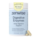 Zenwise 건강 Gut 건강 및 출혈 완화를위한 소화 효소 - Probiotics, Bromelain 및 Papaya와 멀티 효소 소화 보충 - 남성 및 여성 - 180 카운트