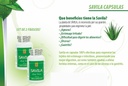 Nutrisalud 제품 Capsulas de Savila, 알로에 베라 캡슐 500mg. 설정 드 2 frascos 100 capsulas CADA uno.Efectivo Contra ulceras,agruras, 말라 소화,염,estreñimiento. Dura mas 드 3 메스.