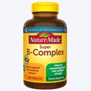 Nature Made Super B Energy Complex, Brain Cell Function Support, Energy Support & Nervous System Support, 460 Tablets, 460 Day Supply Fast Re-Order Card에 대한 규정식 보충.