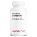 Supersmart - 일 (높은 복용량) 당 칼륨 탄산염 5400mg - 전해질 무기물 - 산 기초 균형 PH - 심장, 근육 & 신경 건강 | 비 GMO & 글루텐 - 120 채식 캡슐