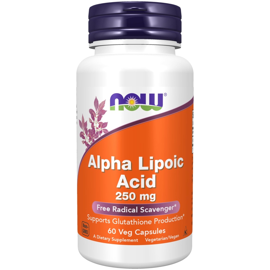 지금 식품 보충제, 알파 Lipoic 산 250 mg, Glutathione 생산 *, 무료 Radical Scavenger *, 60 Veg 캡슐 지원