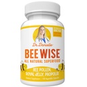 Danielle의 Bee Wise 박사 - Bee Pollen Supplement - Royal Jelly, Propolis, 4 Daily Bee Pollen 캡슐의 Beepollen과 함께 꿀벌