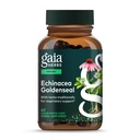 Gaia Herbs Echinacea Goldenseal - 건강한 호흡 체계 유지를 위한 면역 지원 보충교재 - 유기 Echinacea와 황금 뿌리로 - 60 Vegan 액체 Phyto 캡슐 (10 일 공급)