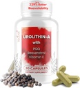 진보된 Urolithin A (15의 서빙) & 500mg Urolithin A, Resveratrol, PQQ, 비타민 E & Bioperine를 가진 줄기 세포 보충교재 – 지원 NAD+, Mitochondria의 근육 건강, 건강한 세포 & 에너지 수준
